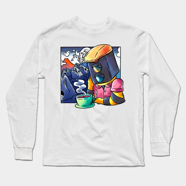 Good Morning, Mr. Matsu Long Sleeve T-Shirt by Hojyn